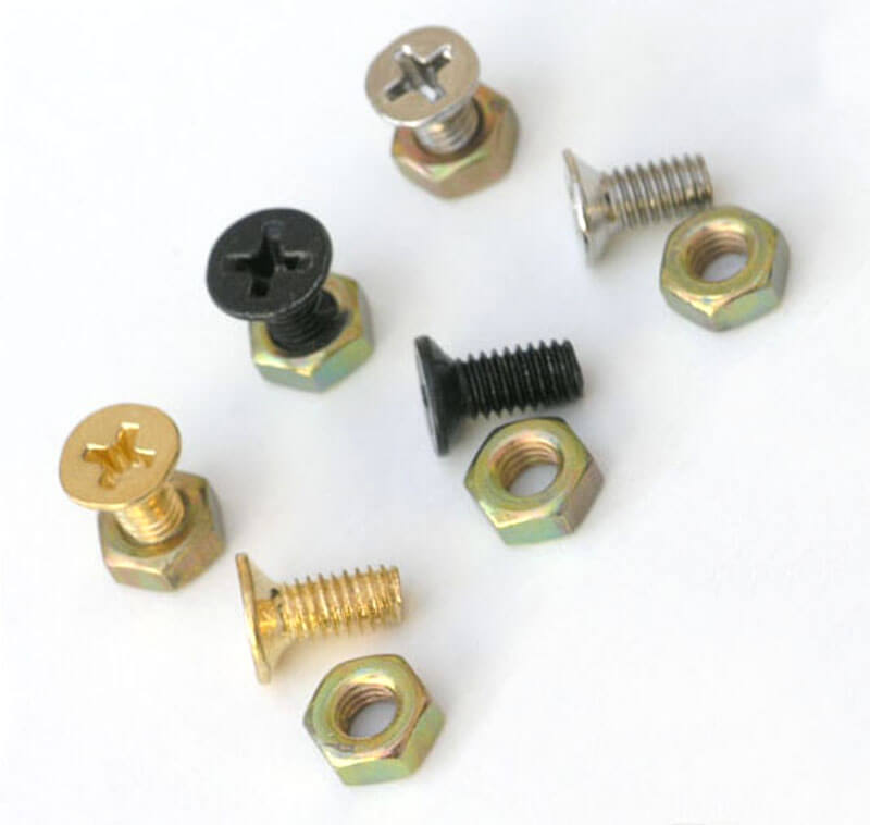 SC10 Two Pickup Switch Screws And Nuts