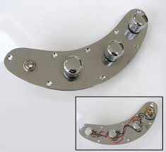M19 Loaded Musicman Style Bass Control Plate
