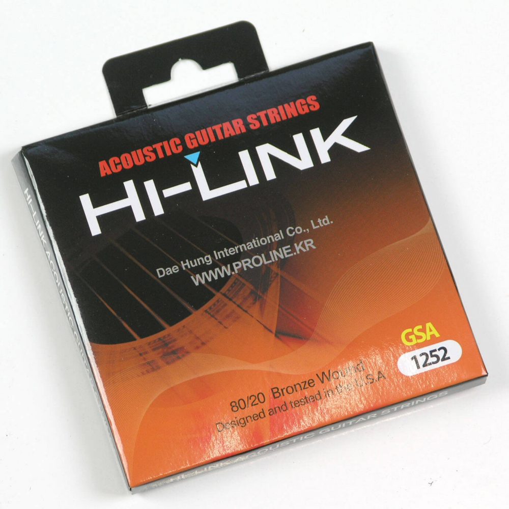 STR4 HI-LINK Acoustic Guitar Strings .012 to .052