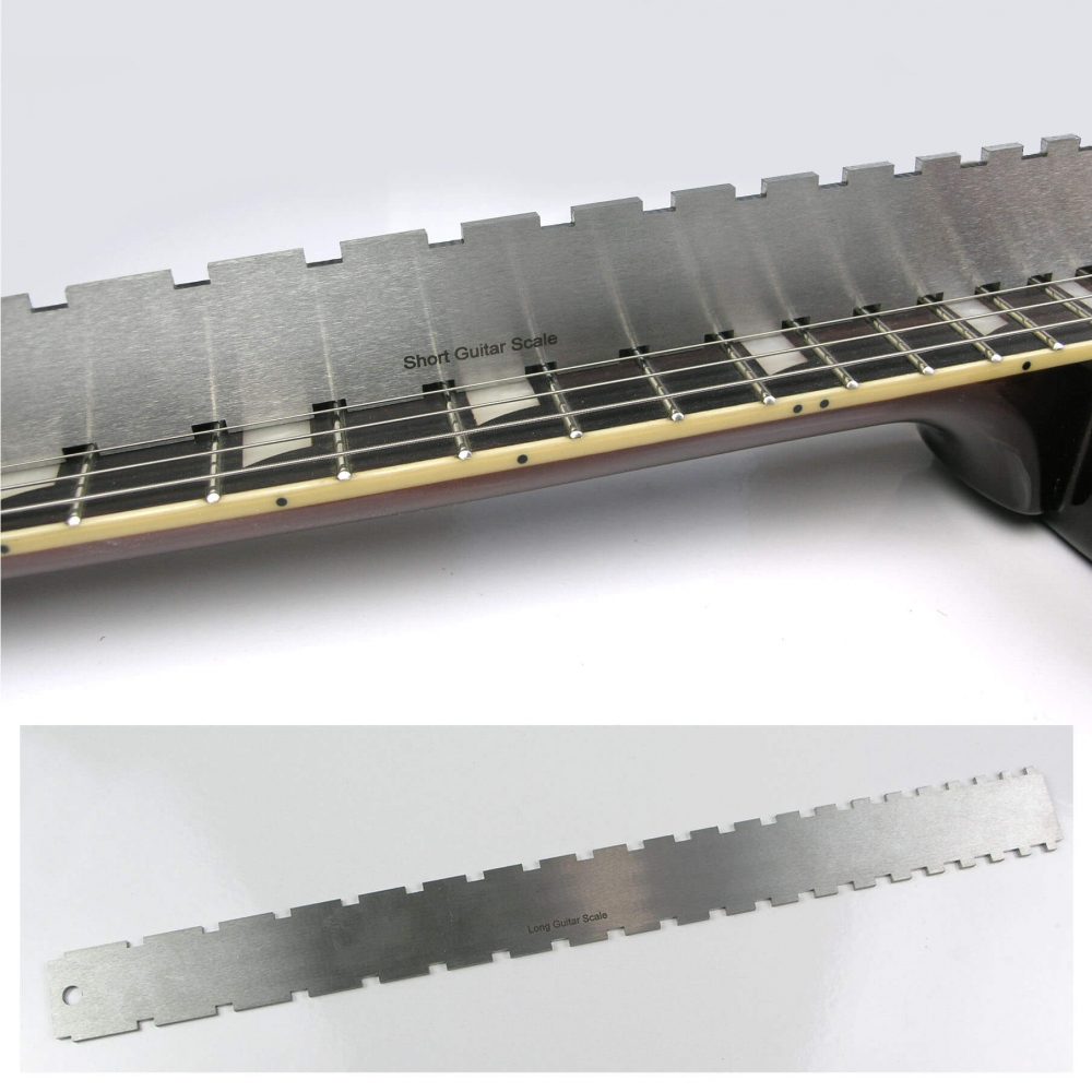 TO20 Notched Straight Edge Fingerboard Ruler